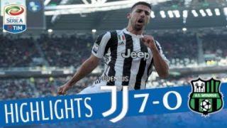 Juventus - Sassuolo 7-0 - Highlights - Giornata 23 - Serie A TIM 2017/18