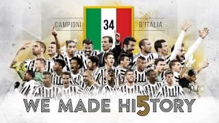 Juventus, Scudetto 2015/16: WE MADE HI5TORY!!!!!