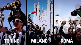Juventus campione. La festa nelle piazze italiane - Juventus are the champions! Party in piazza!