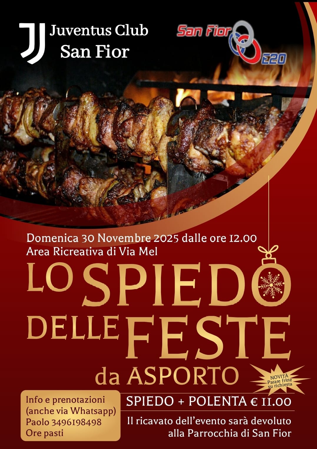 spiedo delle feste 2025